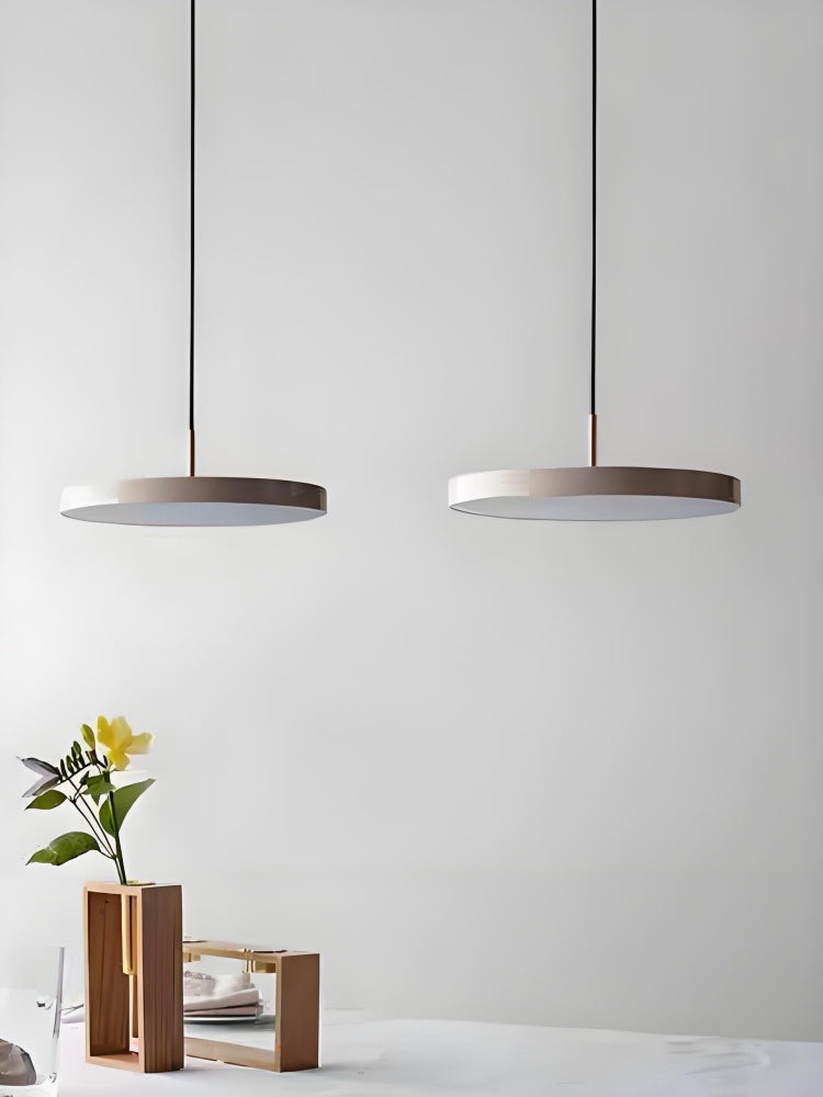 Asteria Minimalist Metal and Acrylic LED Pendant Light