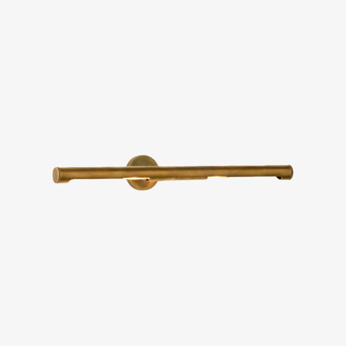 Aurix Wall Mount Art Light - Aged Finish Picture Light for Highlighting Canvases