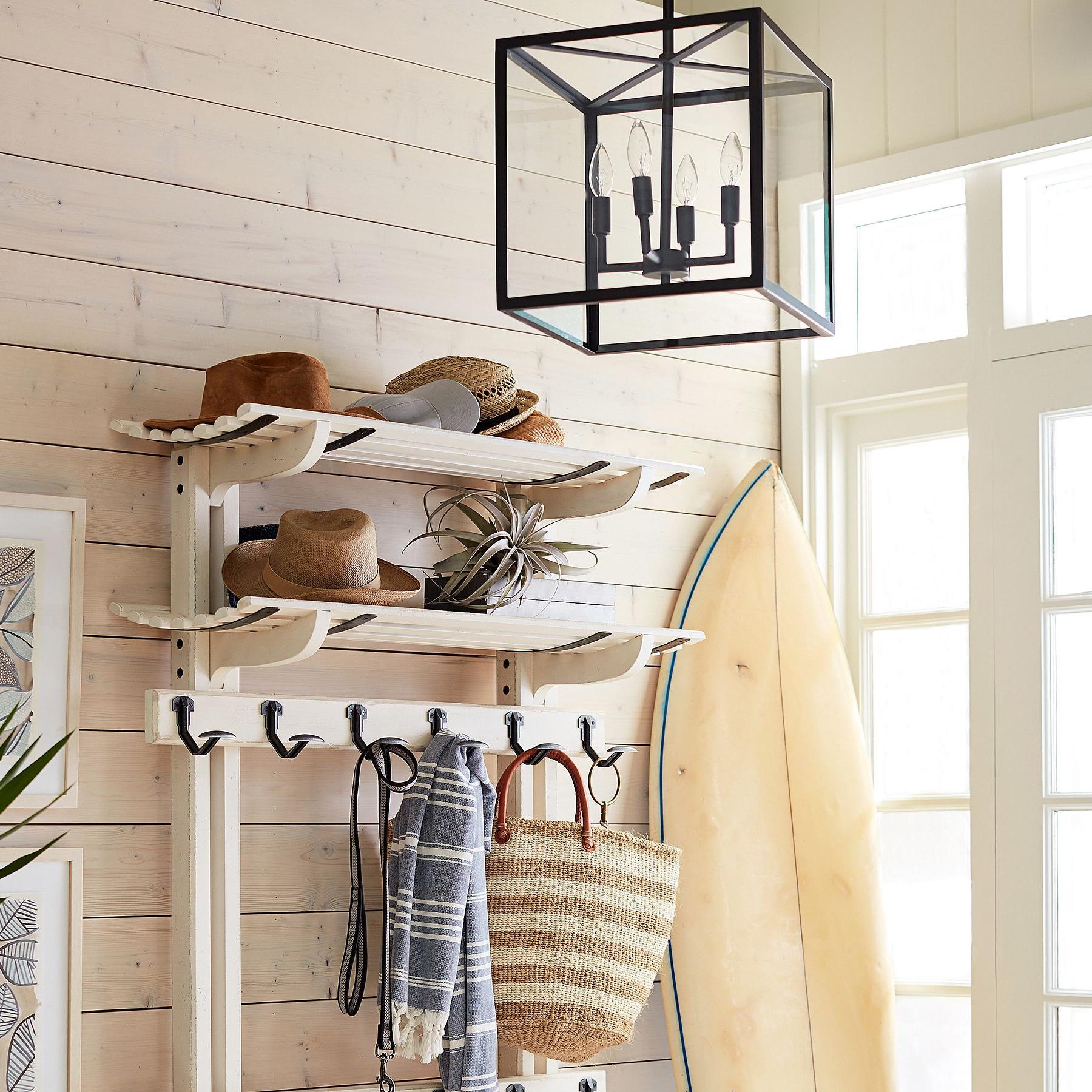 Ferrix Industial Iron Pendant Lamp - Glass Outdoor Lantern Lighting