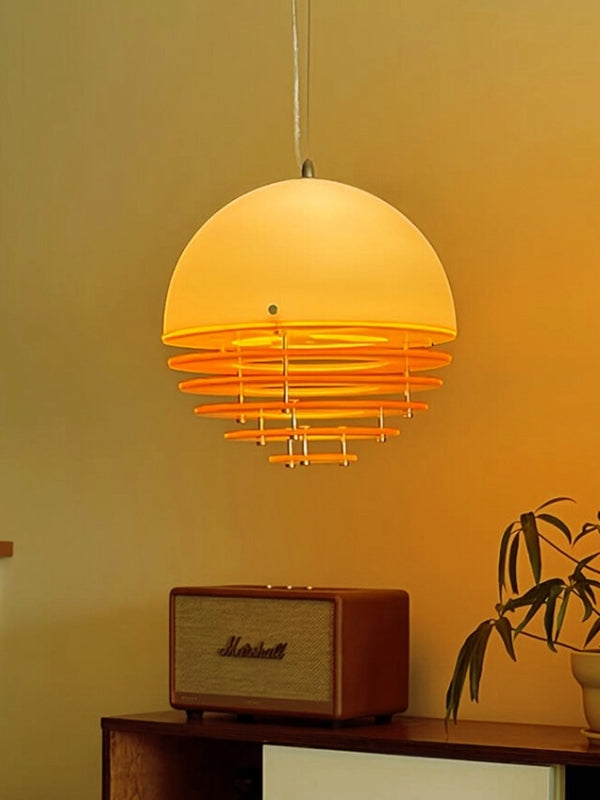 Bauhaus Sunset Pendelleuchte - Moderne Designer-Ambientelampe fürs Wohnzimmer