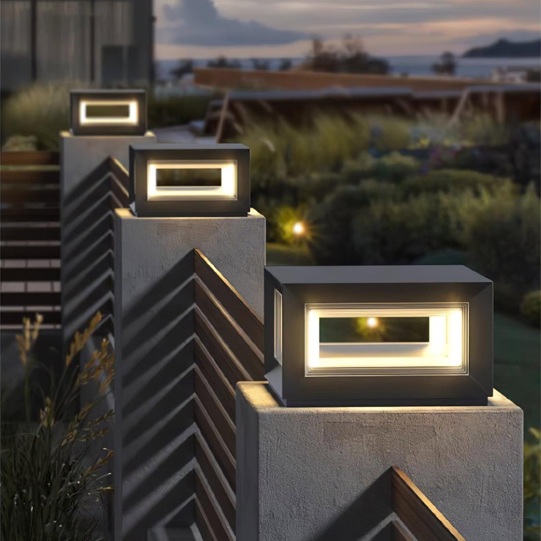 Outdoor Post Light - Waterproof LED Lamp for Garden, Patio & Pathway