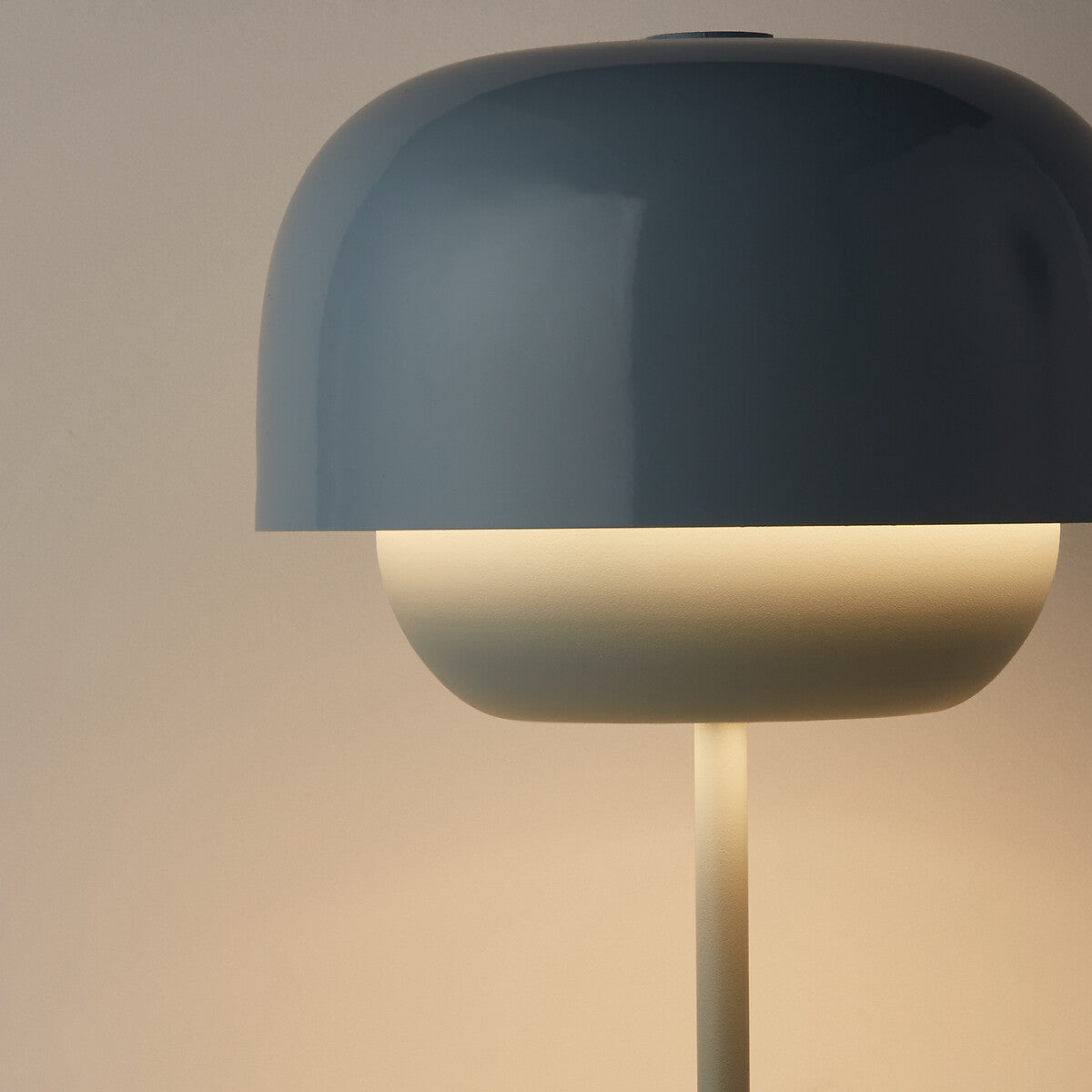 Clinco Contemporary Metal Table Lamp- Retro-Inspired Dome Design