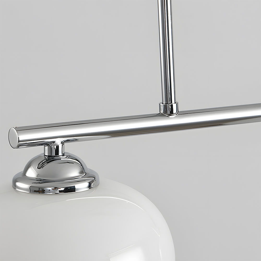 Verstellbare Pendelleuchte - Nordische Hängeleuchte aus Glas für den Esstisch