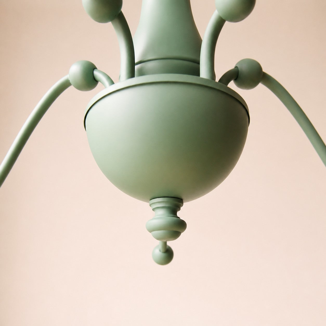 Five-Light Iron Candle Chandelier