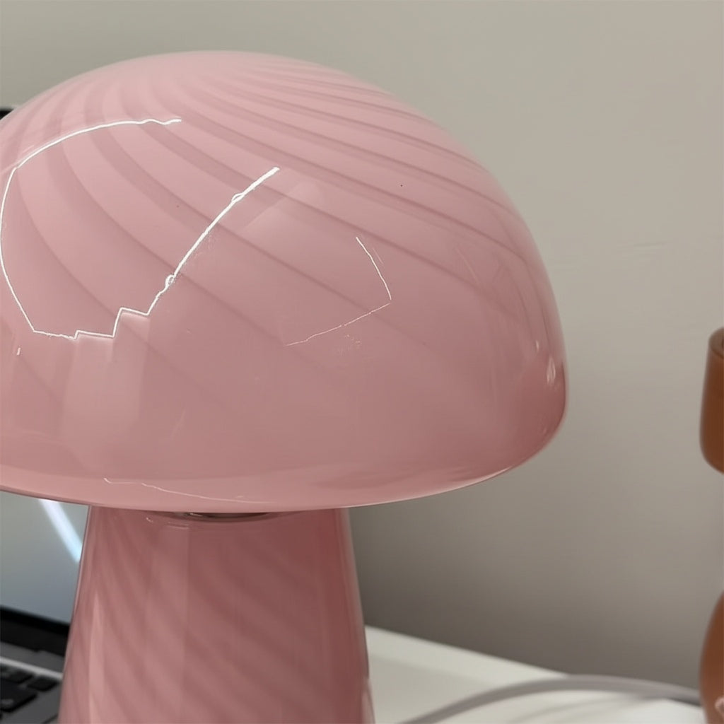 Striglow Mushroom Table Lamp – Artistic Visual Texture for Home and Office