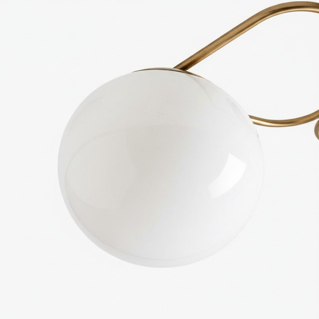 Brimush Modern Multi-Globe Flush Mount Lamp with Soft Diffused Light for Entryway or Living Room
