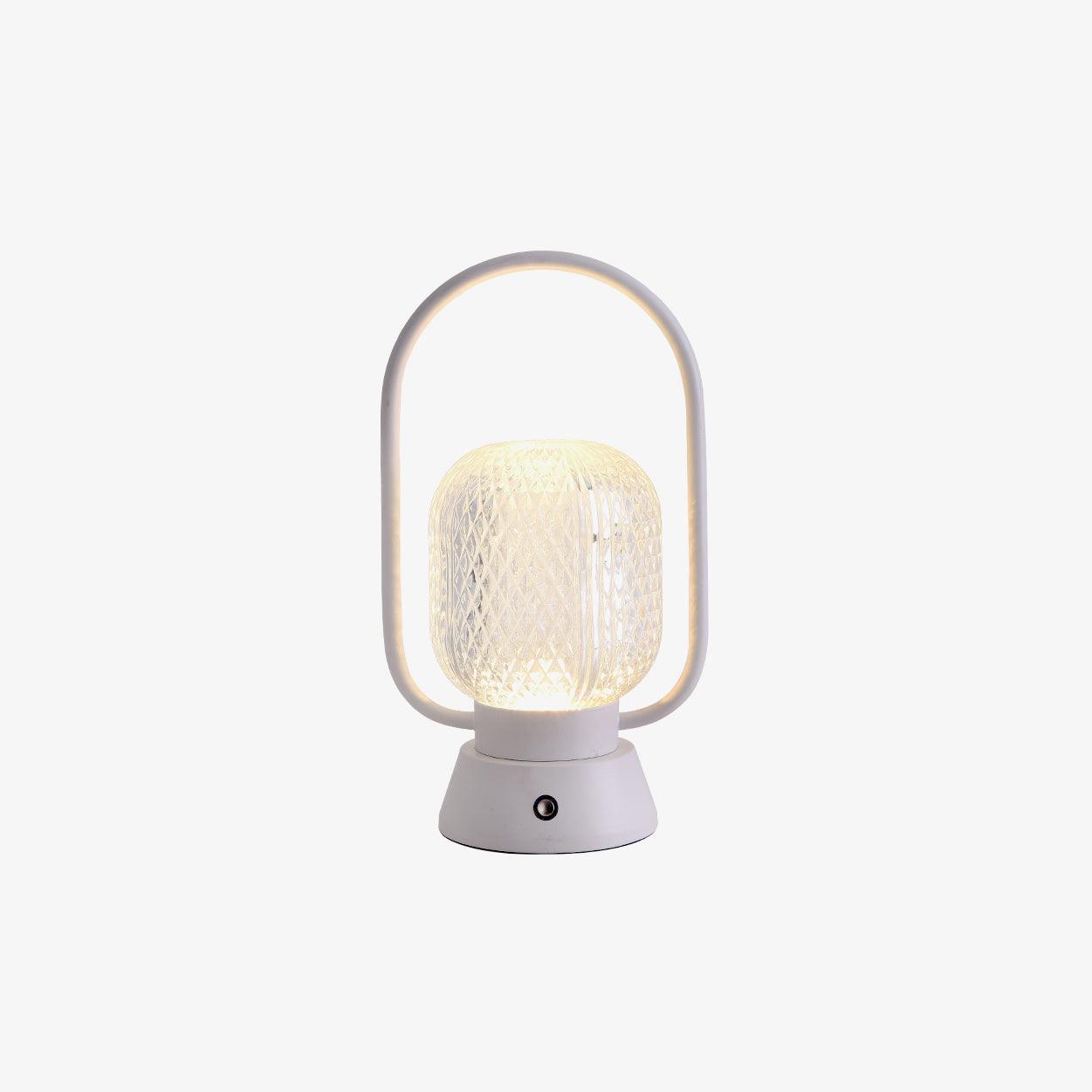 Wiederaufladbare Tischlampe – Tragbares LED-Licht mit Griff für Haus &amp; Garten