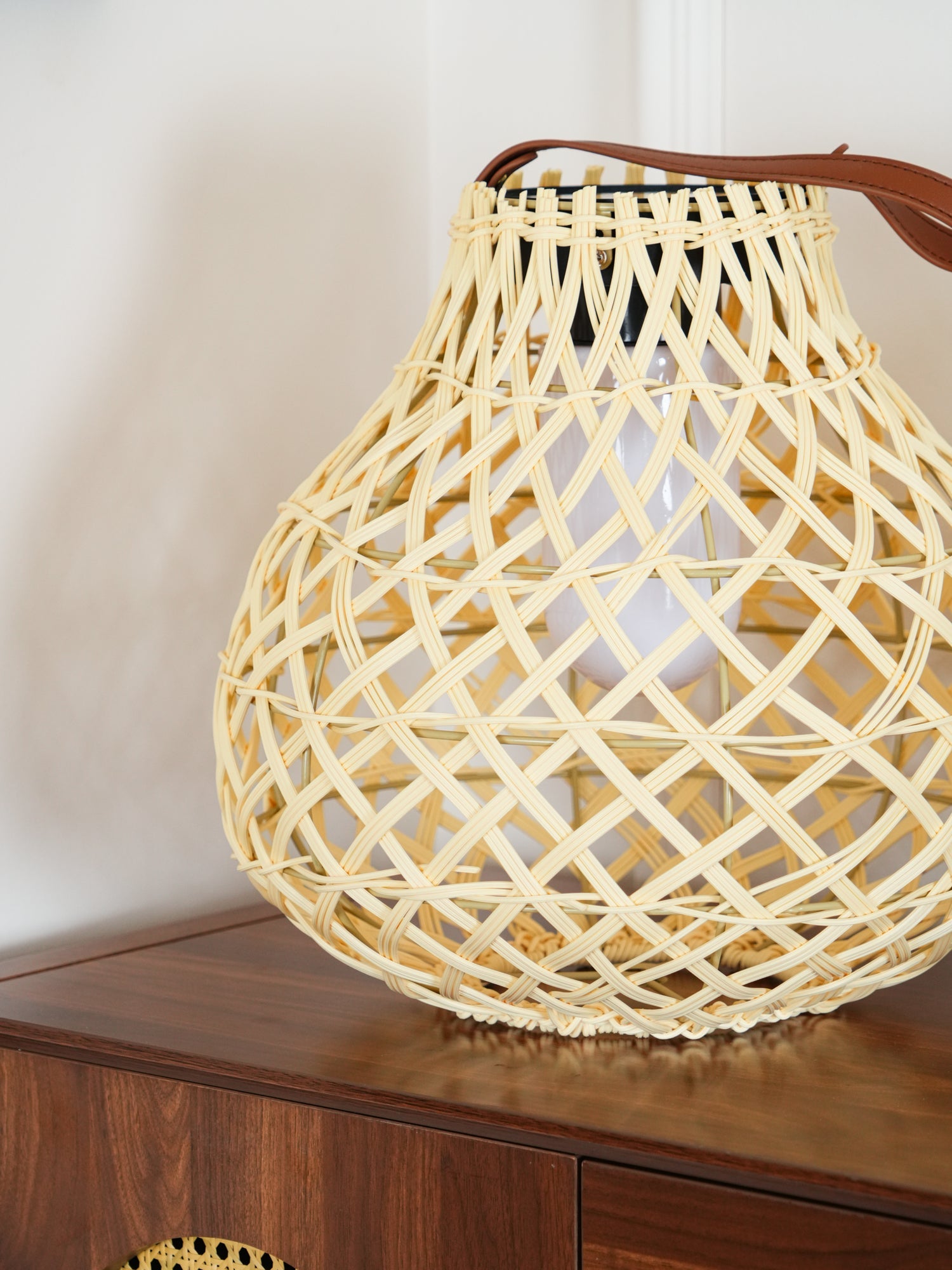 Woven Sphere Lantern Outdoor Lamp - Solar Outdoor Lamp Great