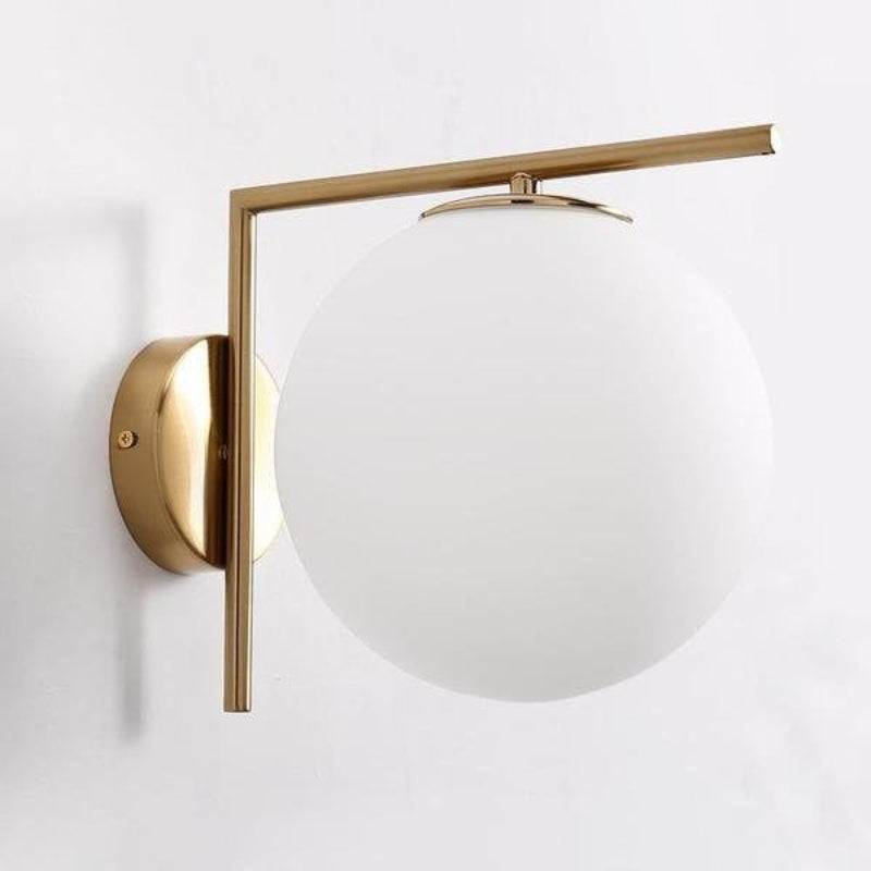 IC Lights Glass Ball Wall Sconce