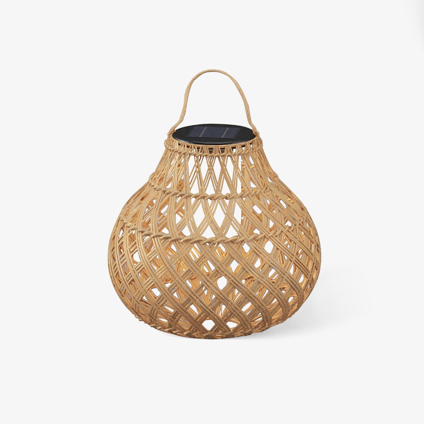 Woven Sphere Lantern Outdoor Lamp - Solar Outdoor Lamp Great