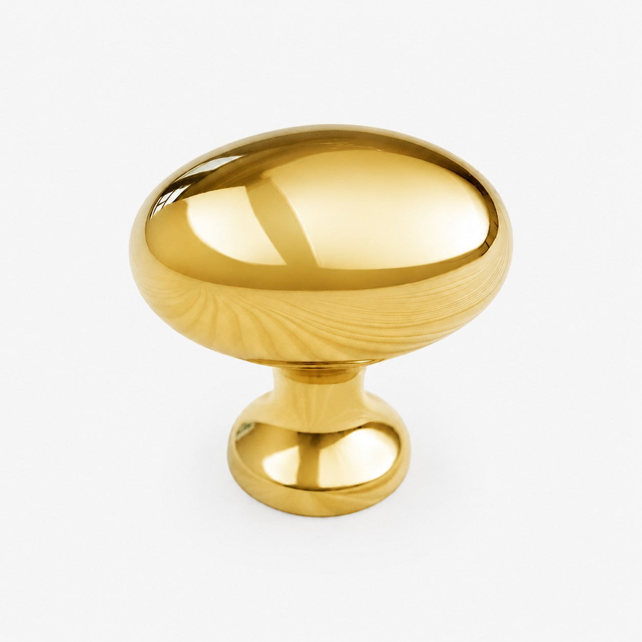 Pigeon Egg Solid Brass Cabinet Knob