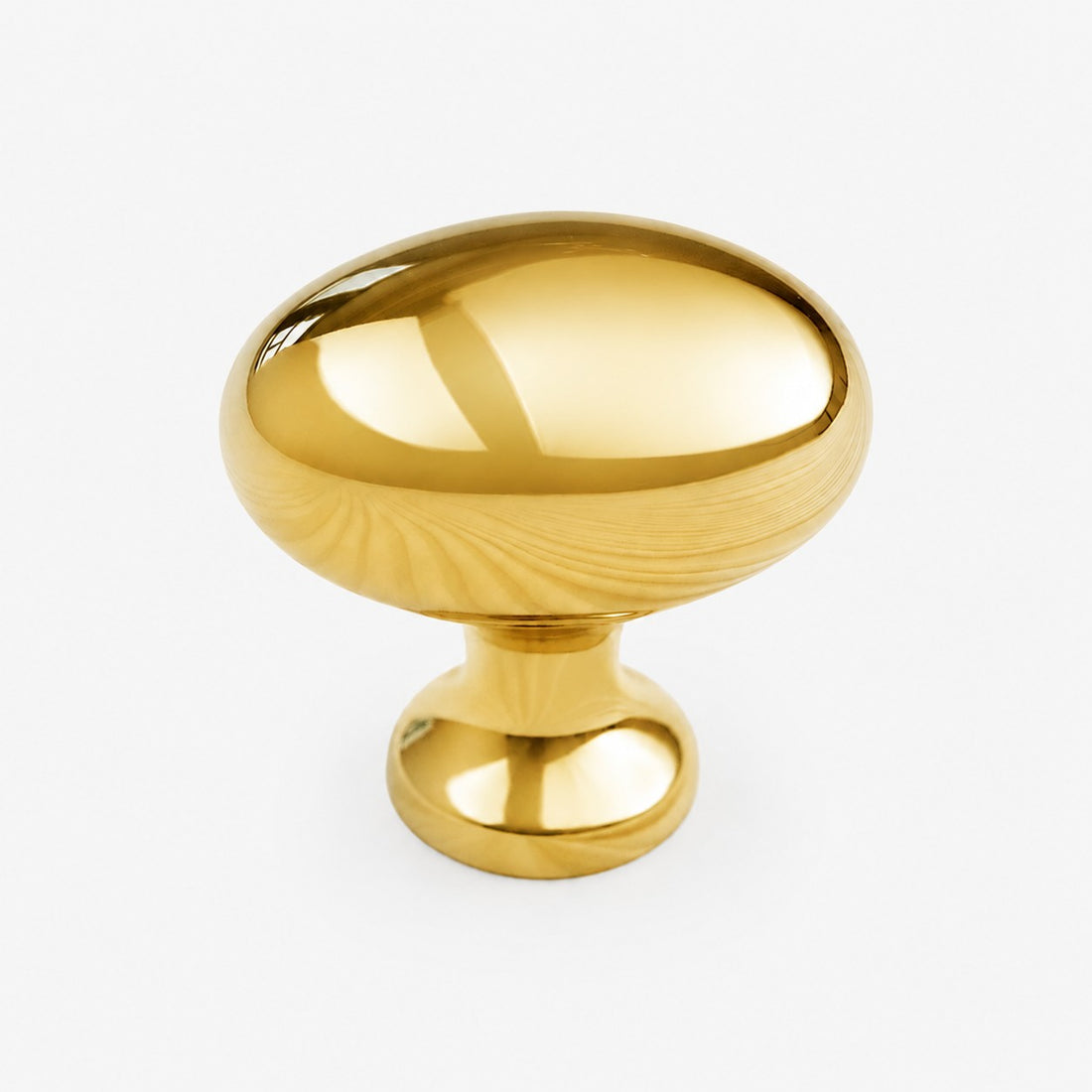 Pigeon Egg Solid Brass Cabinet Knob