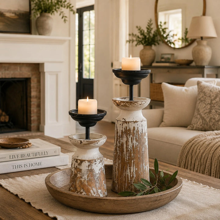 Warm living room scene