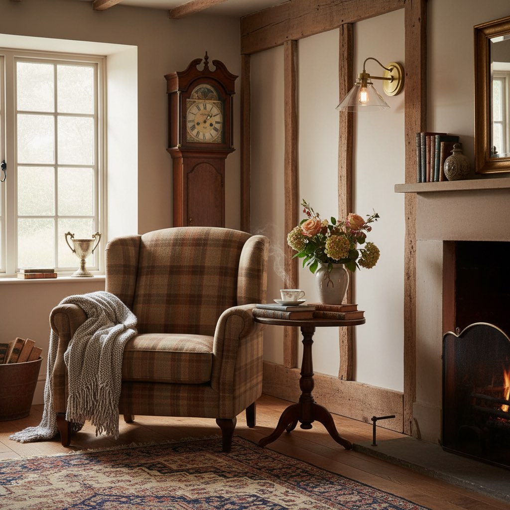 Aurenza Metal Wall Sconce - Farmhouse Tapered Design Wall Light