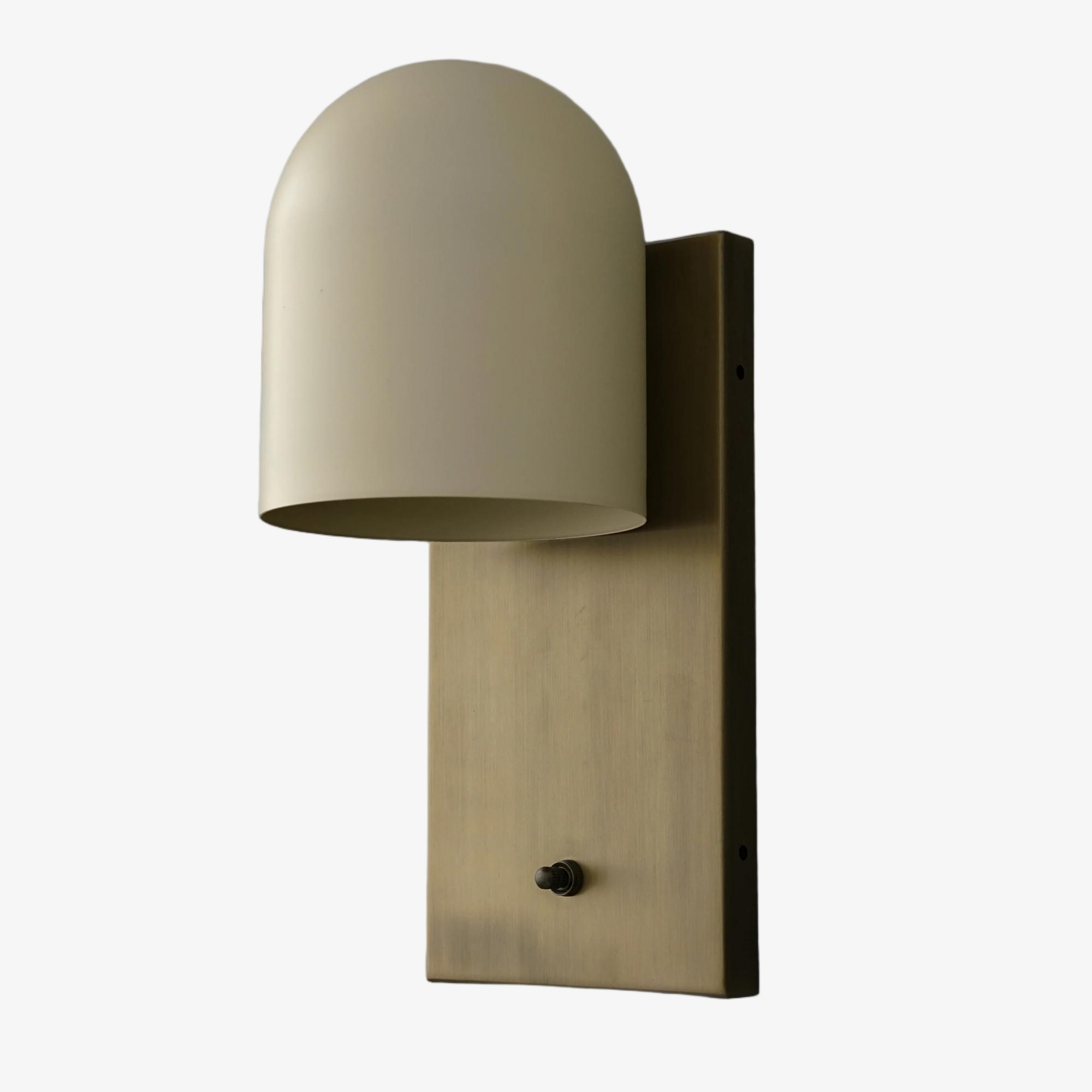 Metio Dome Elegant Wall Sconce Lighting - Classic Dome Shade Interior Fixture