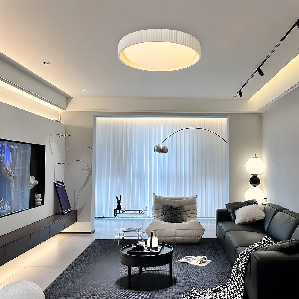 Skandinavische Deckenleuchte - Rund Harz Wohnzimmer Modern