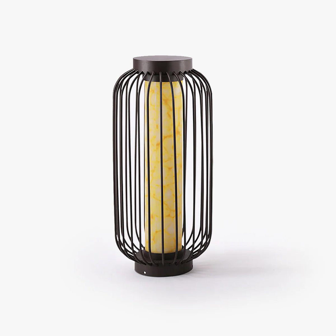 Metal Outdoor Table Lamp - Elegant Weather-Proof Lamp for Patio