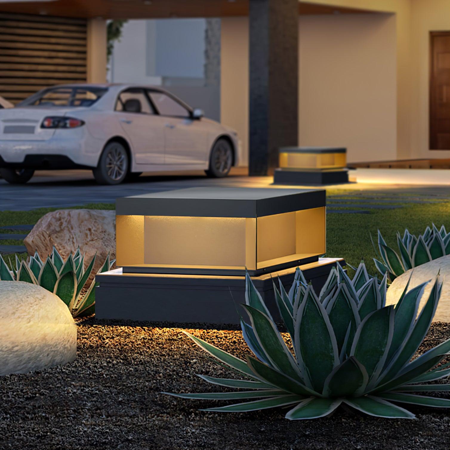 Outdoor Post Light - Durable Garden Lamp for Patio & Pathway