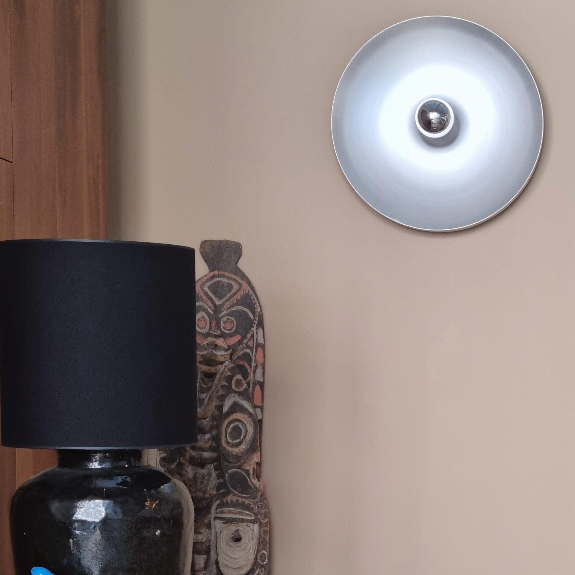 Space Age Disc Ceiling and Wall Lamp