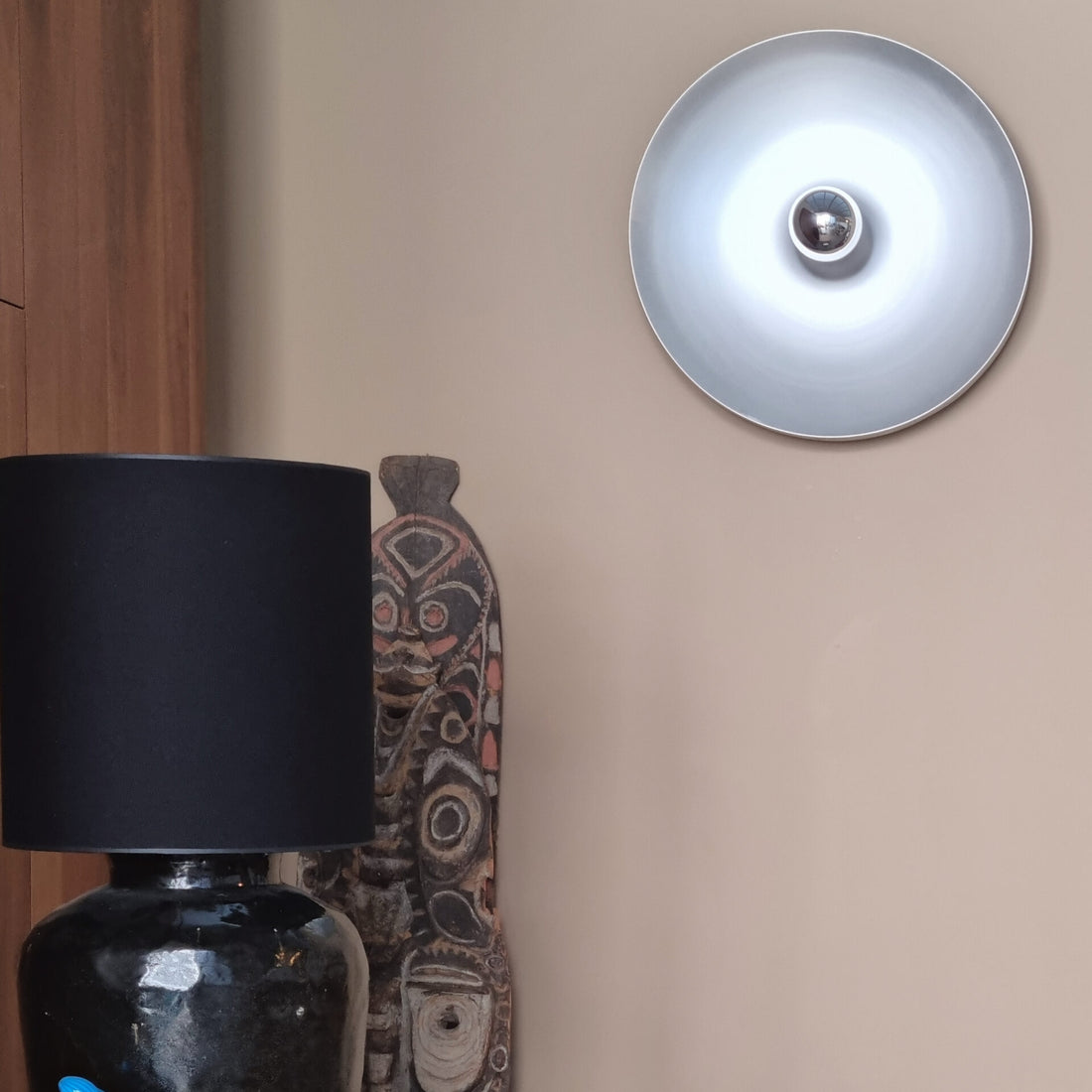 Space Age Disc Ceiling and Wall Lamp