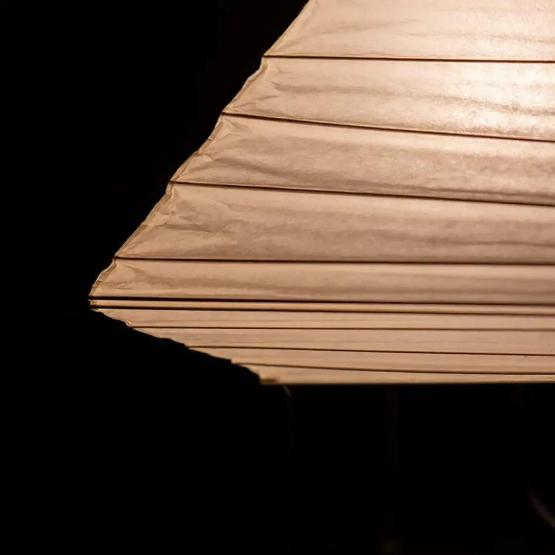 Simplicity Paper Table Lamp - Japanese Craft Paper Lamp for Entryway