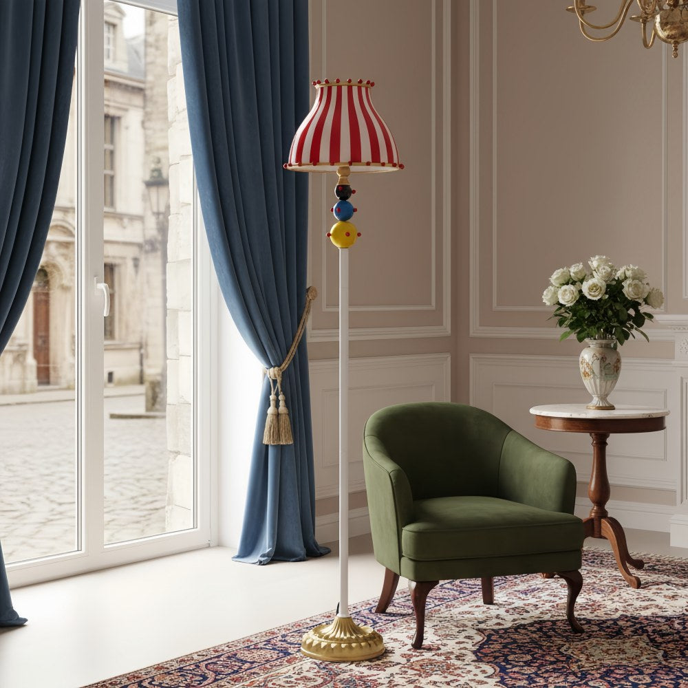 Festilo Circus Sculptural Floor Lamp – Curved Arch Metal Design Floor Fixture for Living Spaces