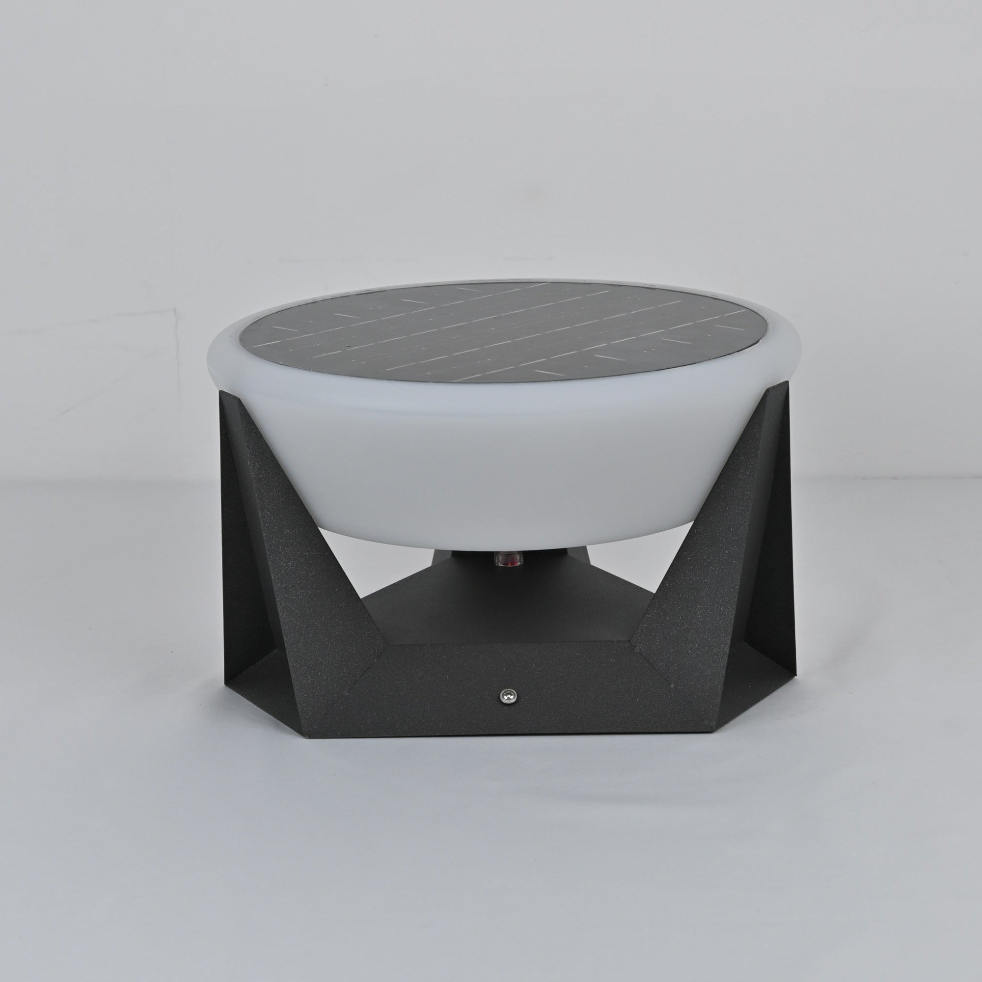 Solar Außenleuchte - Moderne geometrische LED Lampe für Garten &amp; Terrasse