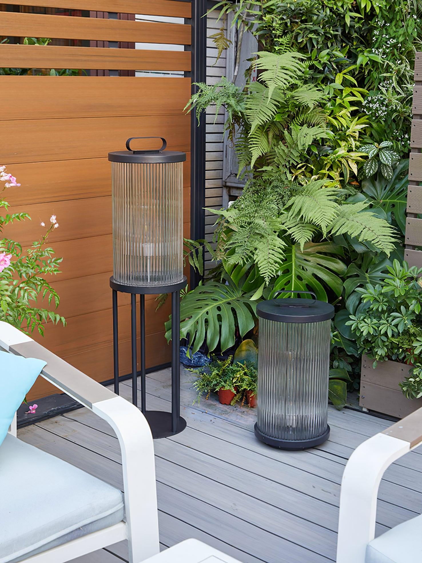 Solar Garden Lantern Light - Decorative Outdoor Lamp for Patio & Pathway