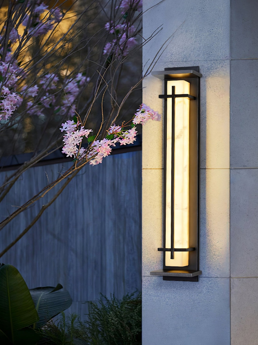 Quadratische Außenwandleuchte - Wasserdichte LED-Lampe für Garten &amp; Terrasse