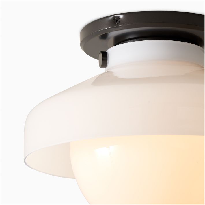 Hanton Metal Flush Mount Light - Modern Ceiling Lamp for Living Room
