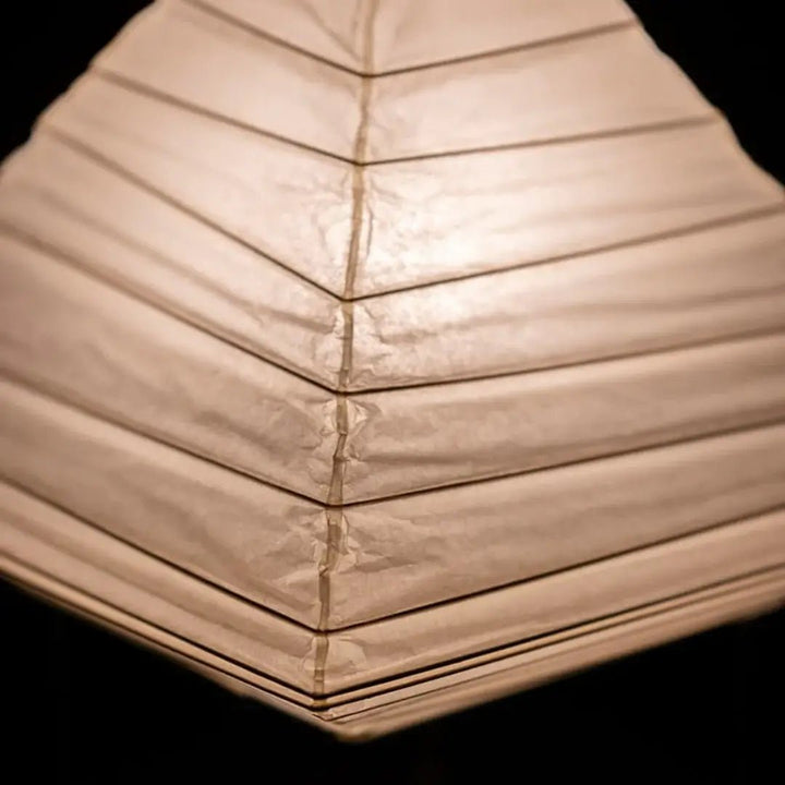 Simplicity Papier-Tischlampe – Japanische Bastelpapierlampe für den Eingangsbereich