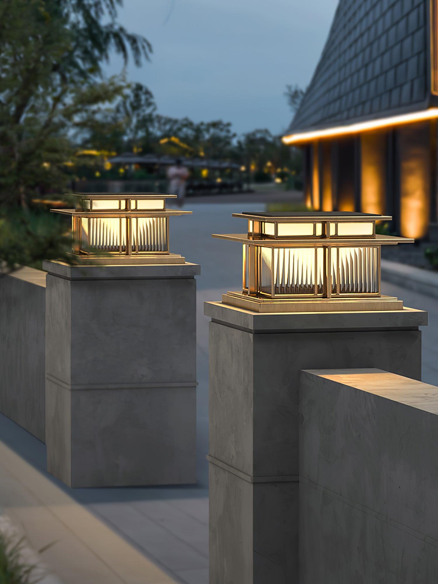 Pillar Outdoor Light - Durable Garden Lamp for Patio & Pathway