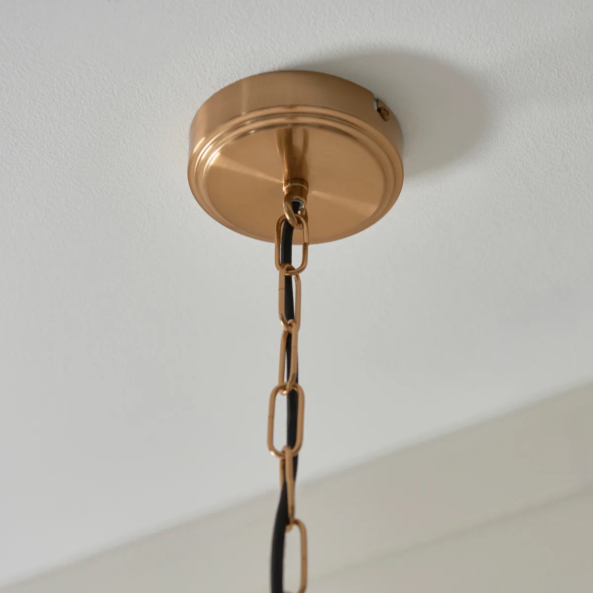 Brazara Glass Dome Pendant Light – Classic Metal Trim Design for Kitchen and Dining