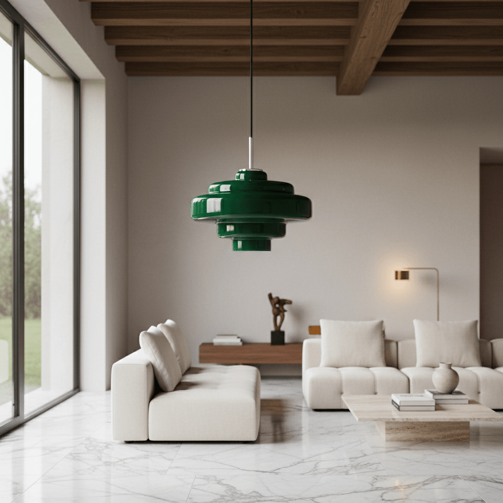 Koloro Millie Glass Pendant Light Modern Retro for Kitchen and Living