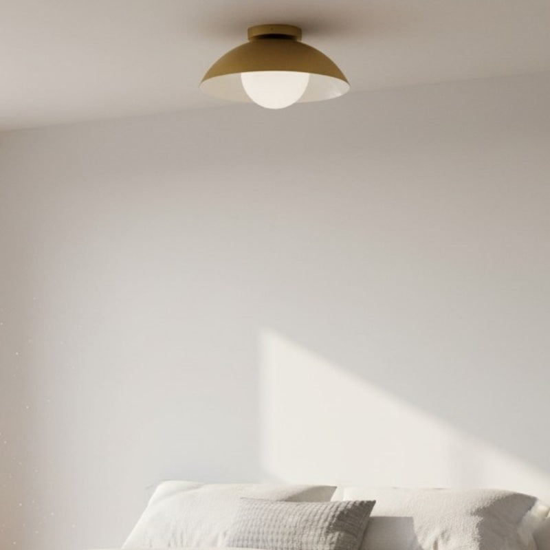 Orblia Minimal Flush Mount Light Fixture - Modern Aesthetic for Home Interiors