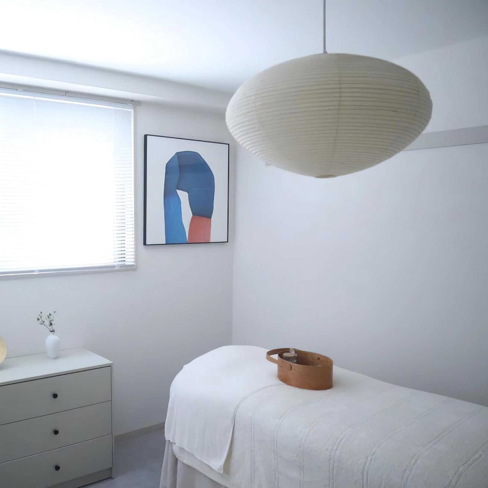 Mulberry Washi Pendant Lamp - Soft Handmade Light for Warm Home Decor