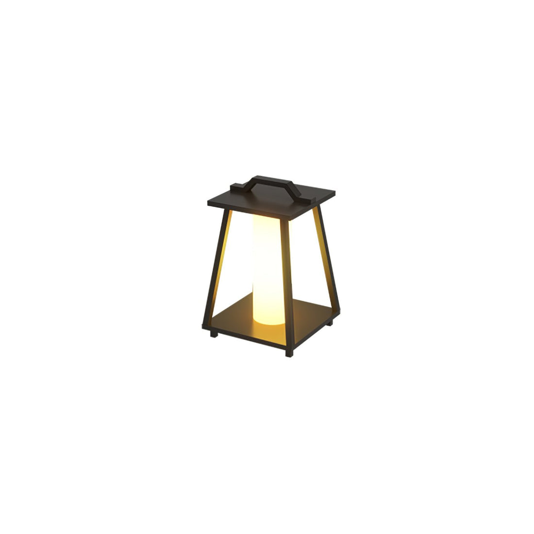 Acrylic Shade Light - Stainless Steel Portable Outdoor Lamp for Garden