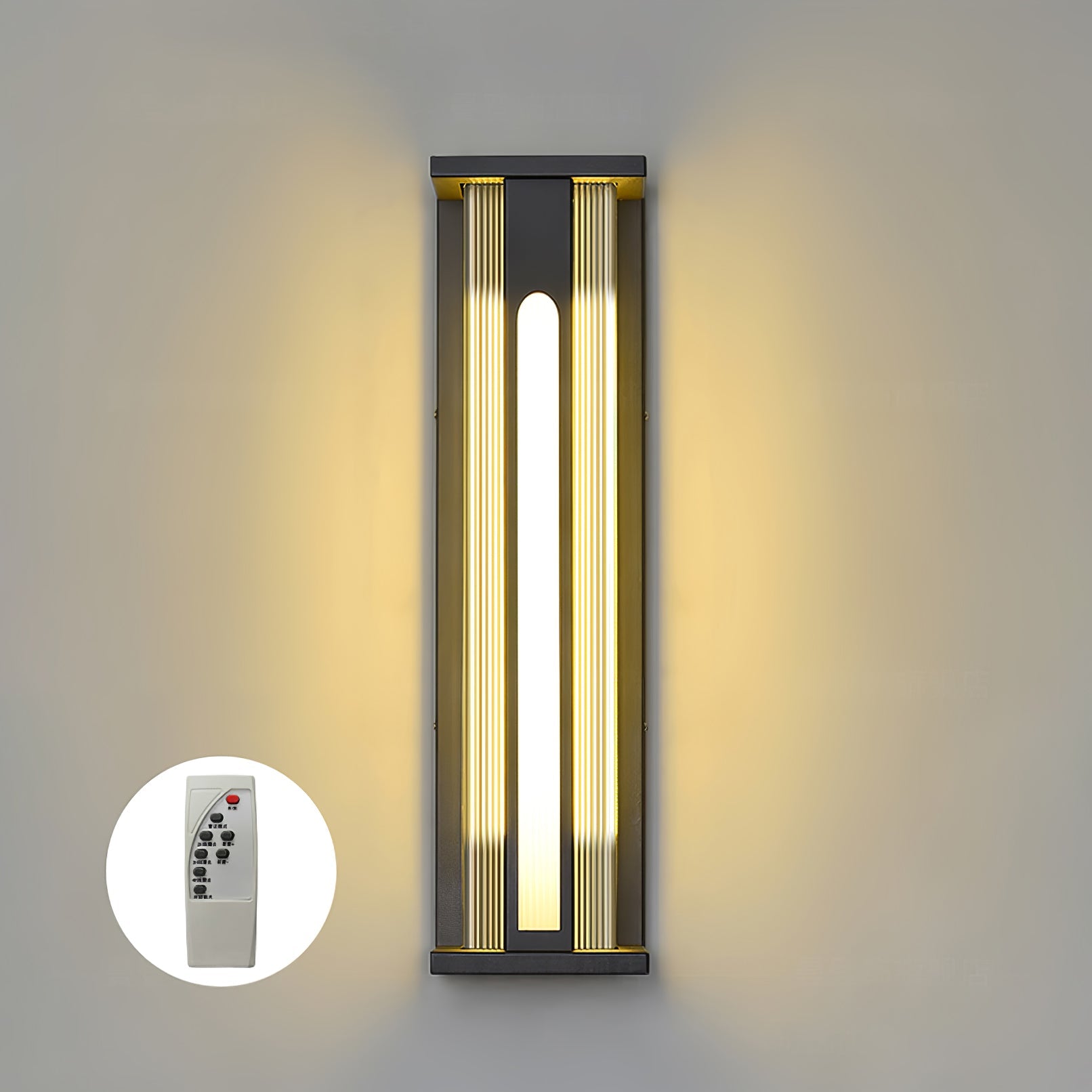 Outdoor Wall Lamp - Modern Stainless Steel LED Light for Garden & Balcony