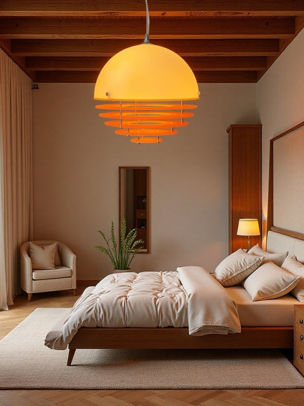 Bauhaus Sunset Pendelleuchte - Moderne Designer-Ambientelampe fürs Wohnzimmer