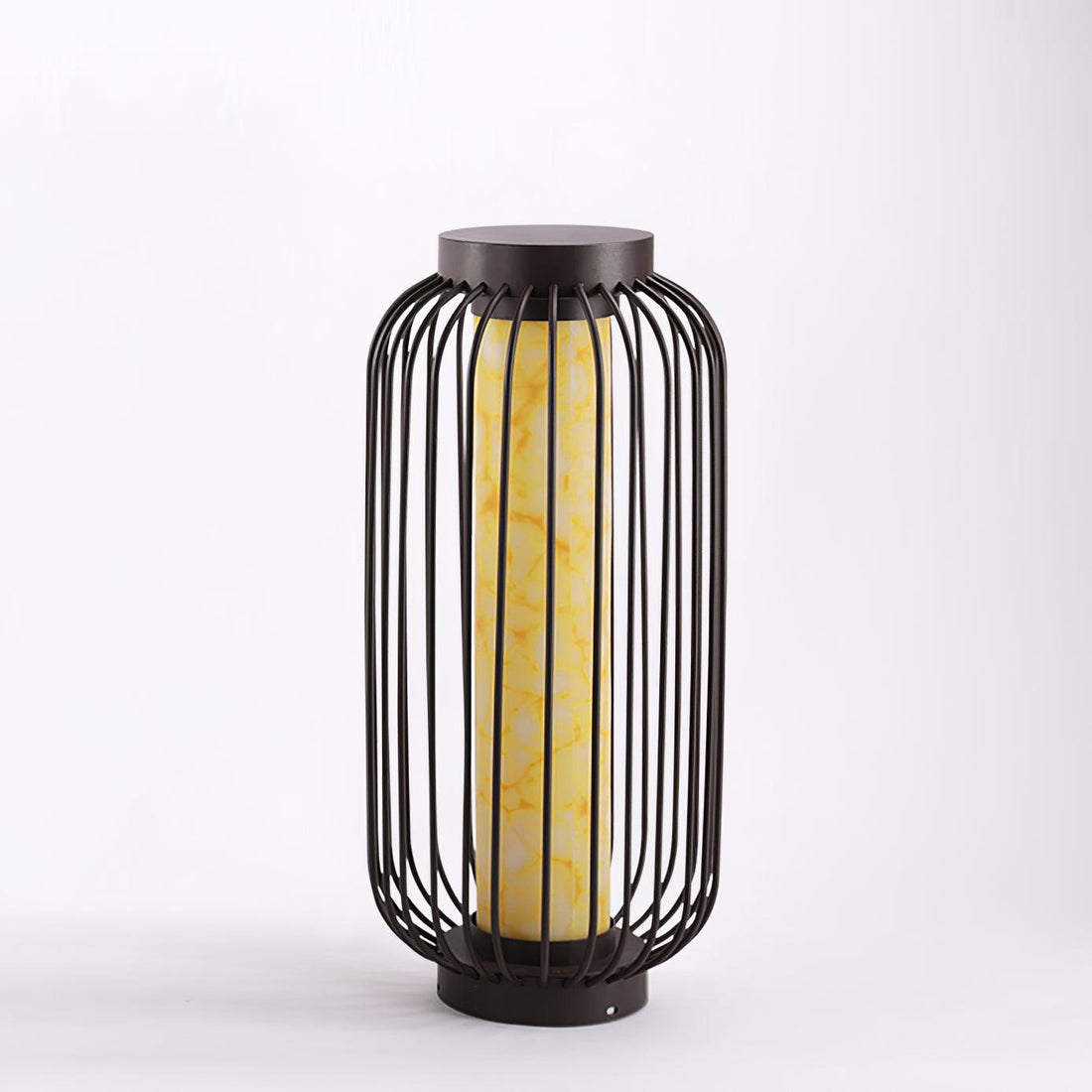 Metal Outdoor Table Lamp - Elegant Weather-Proof Lamp for Patio