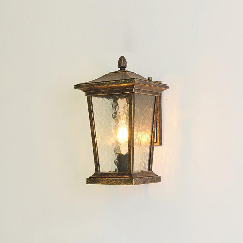 Birdcage Wall Lamp - Vintage LED Light for Courtyard & Balcony