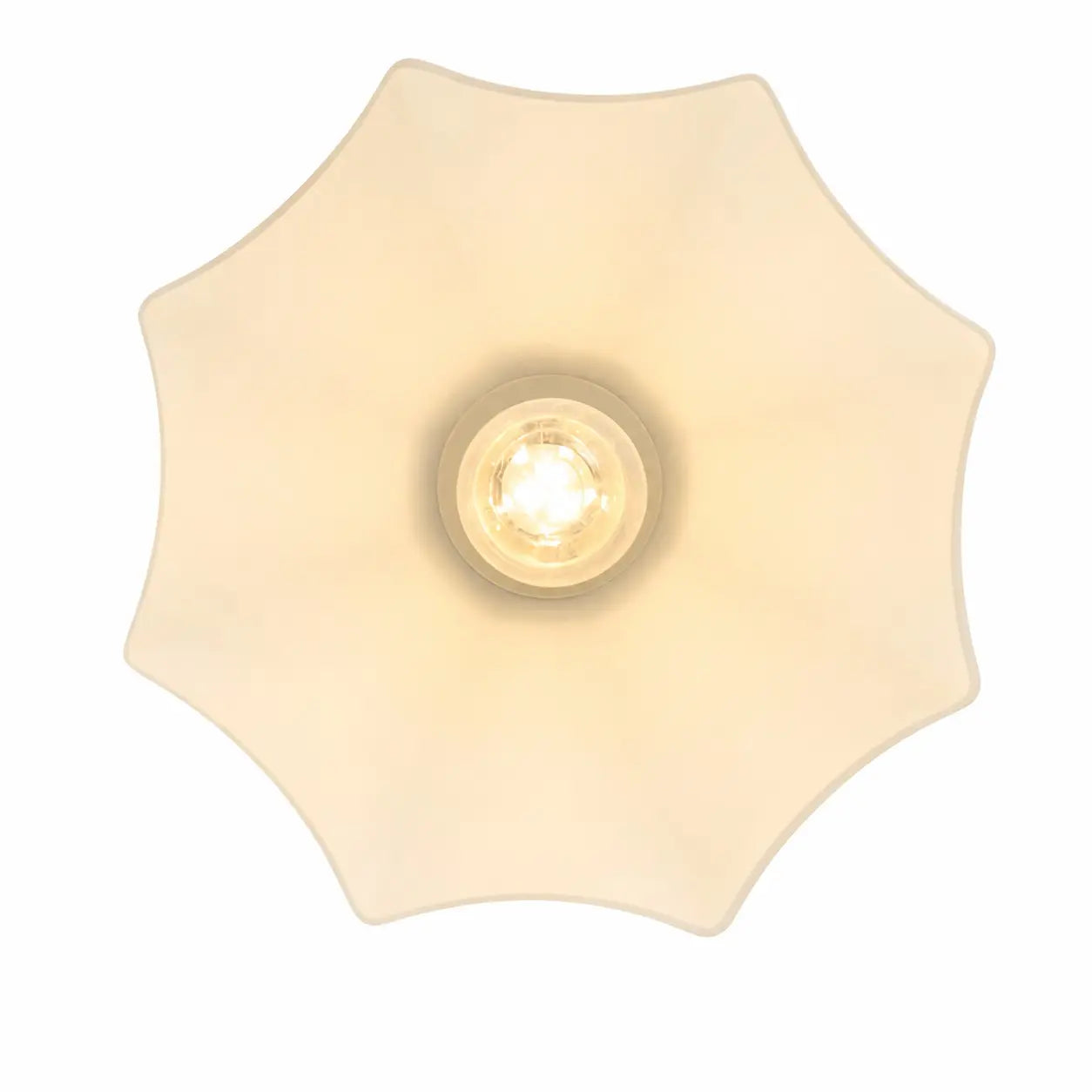 Ceiling light underside detail