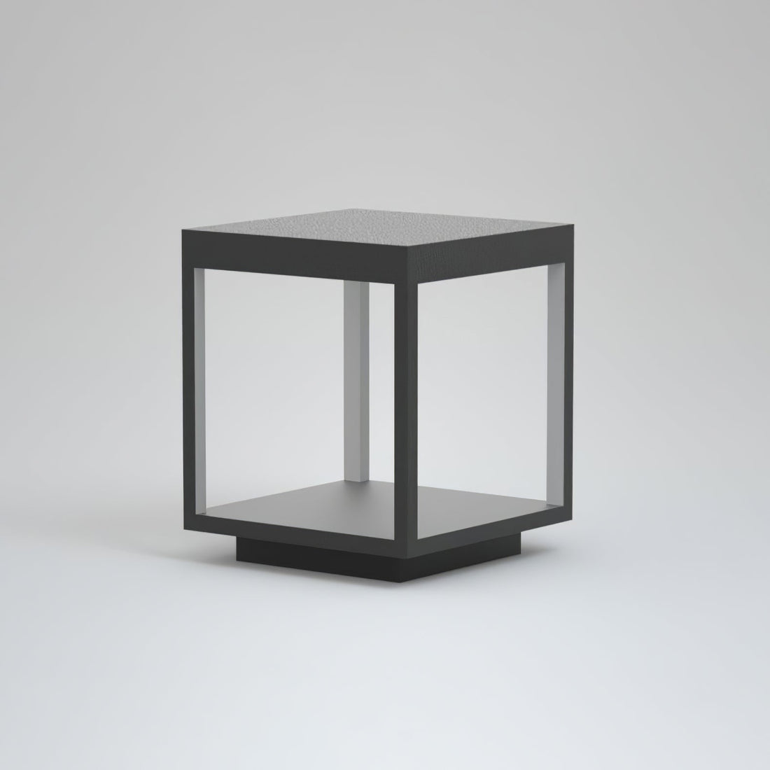 Square Frame Solar Outdoor Light - Garden Light with Durable Metal
