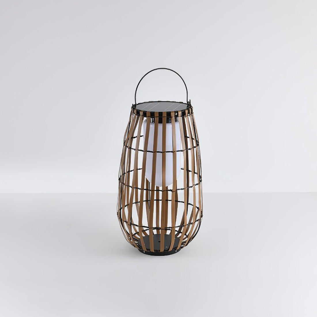 Tropic Braid Outdoor Lamp - Faux-Rattan Metal Waterproof