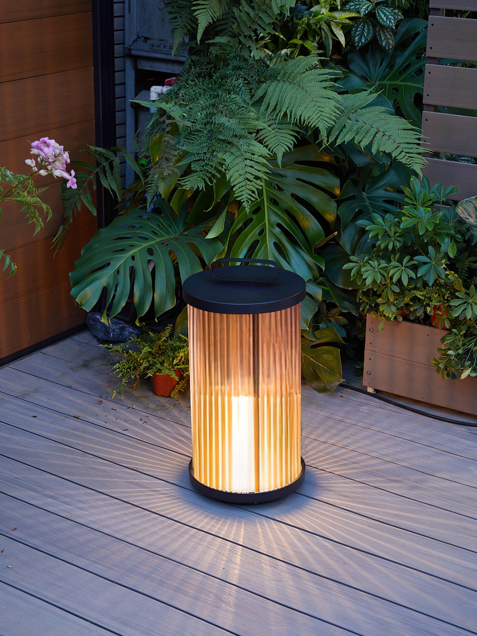 Solar Garden Lantern Light - Decorative Outdoor Lamp for Patio & Pathway