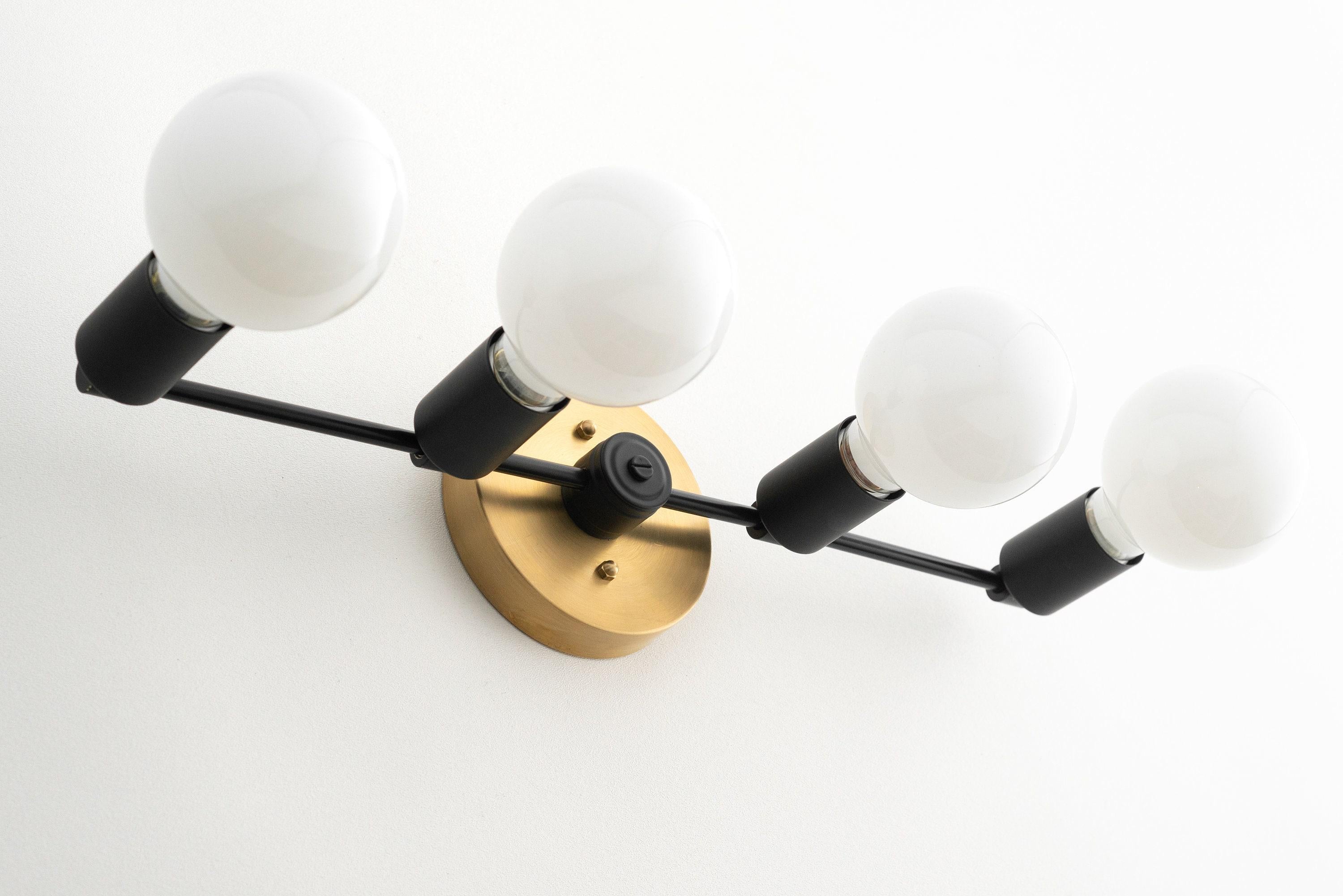 Glorica Glass Long Vanity Light - Modern Minimalist Wall Sconce Design