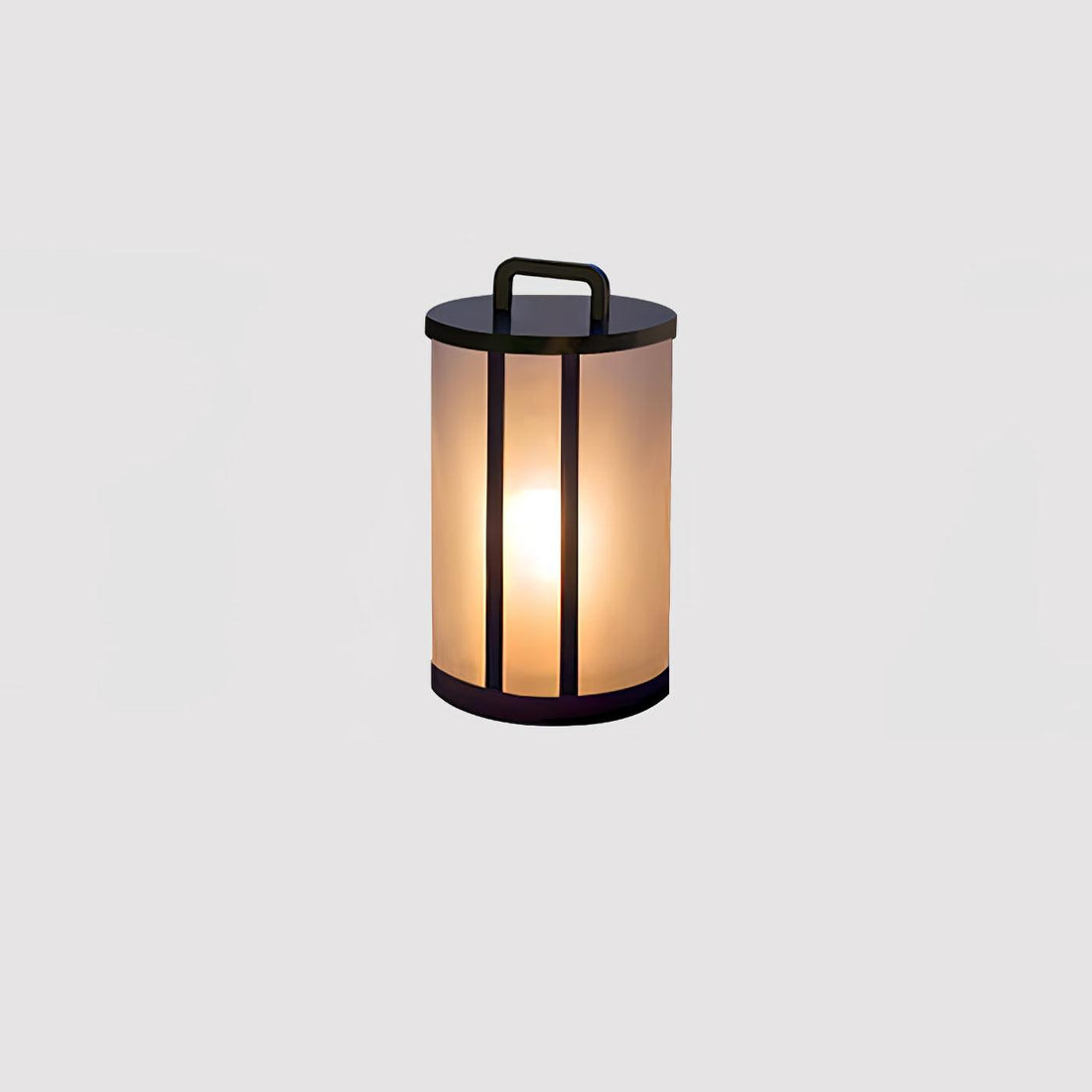 Runde Laterne Außenlampe - Acrylsäule Warmes Licht für den Gang