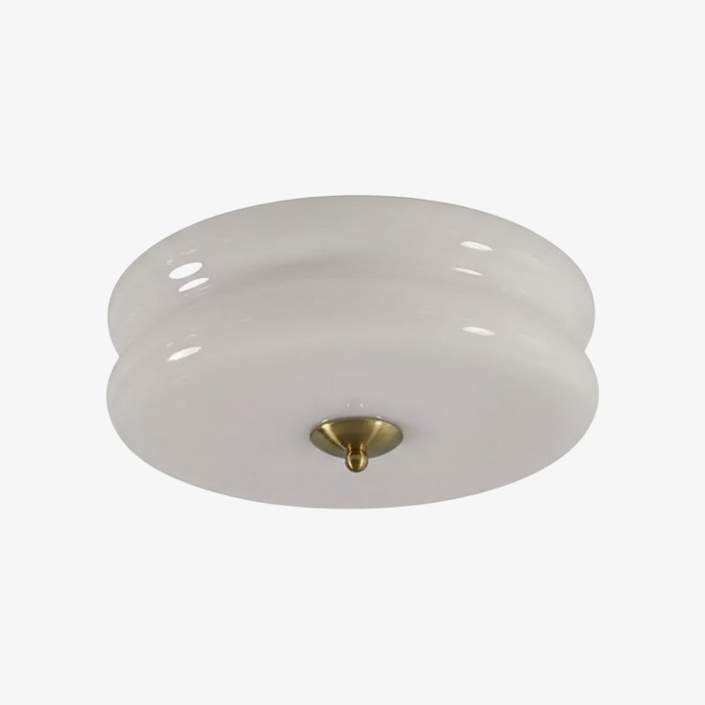 Opalix Elegant Curved Decorative Ceiling Fixture in Art Deco Style for Kitchens