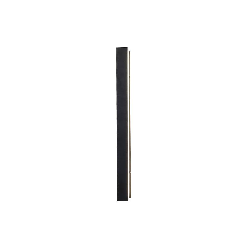 Long Strip Solar Outdoor Wall Sconce - LED Light for Front Porch