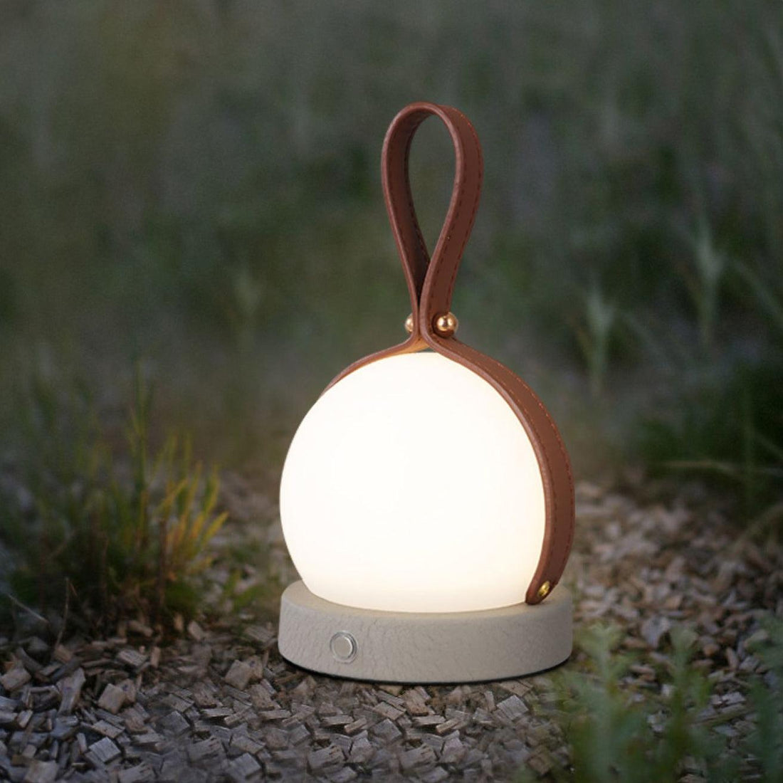 Lantern Indoor Table Lamp - Built-in Battery Modern Iron Lighting